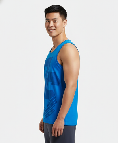 Jockey Men’s Muscle Tee | Sleeveless Athleisure Gym Vest | Soft Cotton Performance Wear | 9928