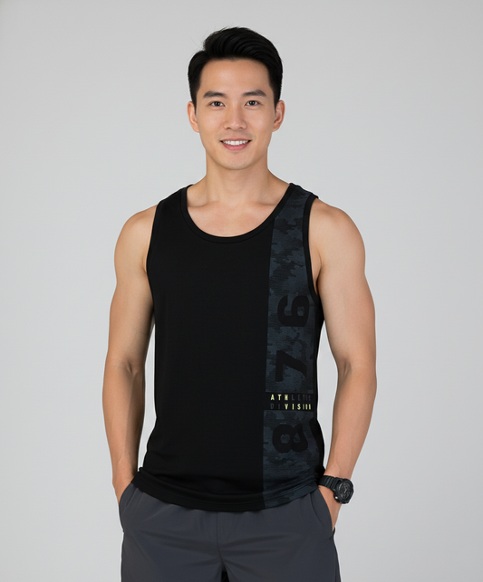 Jockey Men’s Muscle Tee | Sleeveless Athleisure Gym Vest | Soft Cotton Performance Wear | 9928