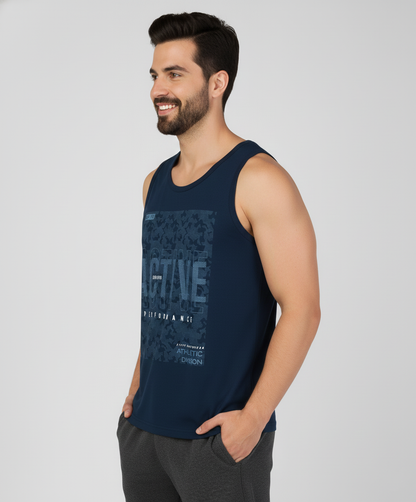Jockey Men’s Muscle Tee | Sleeveless Athleisure Gym Vest | Soft Cotton Performance Wear | 9928