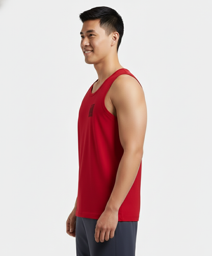 Jockey Men’s Muscle Tee | Sleeveless Athleisure Gym Vest | Soft Cotton Performance Wear | 9928