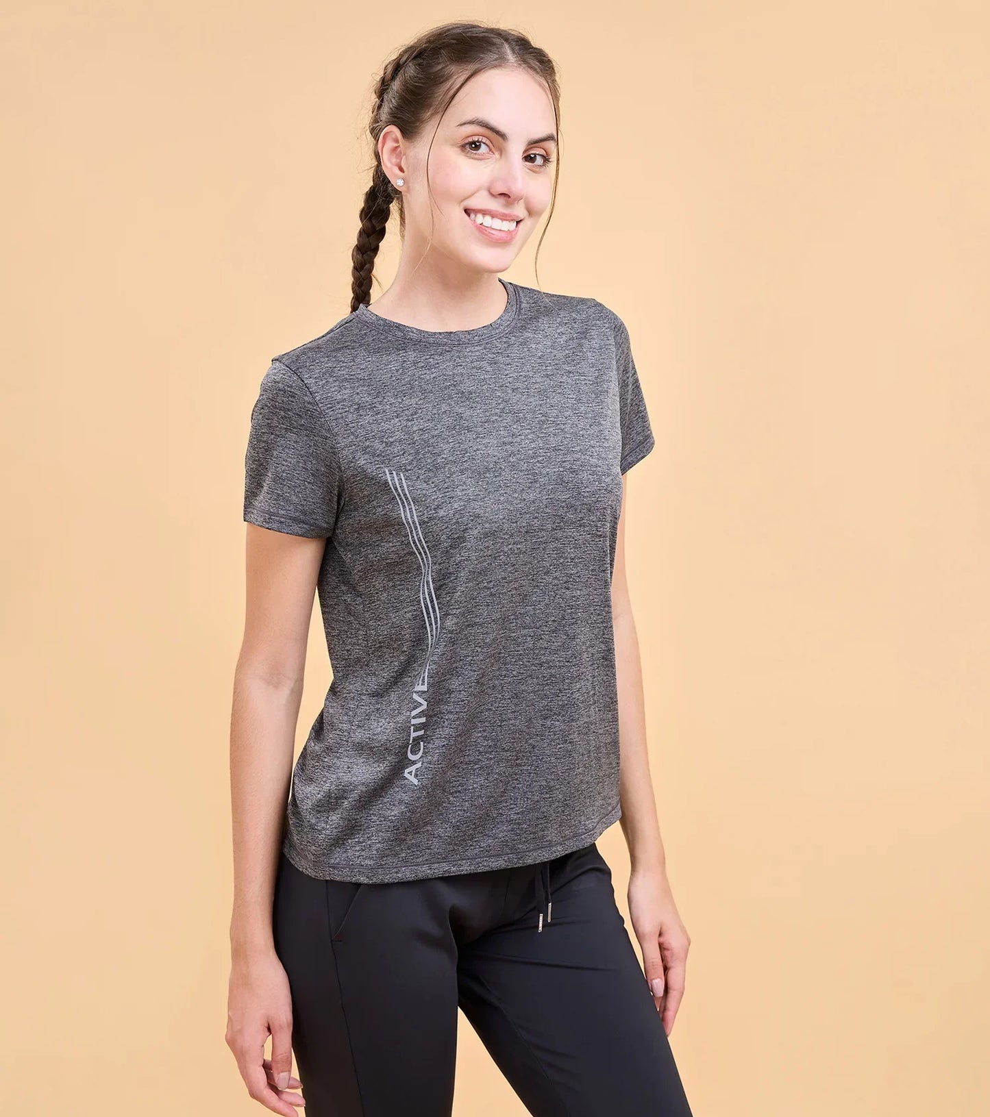 Enamor Active T-Shirt Activewear|A309