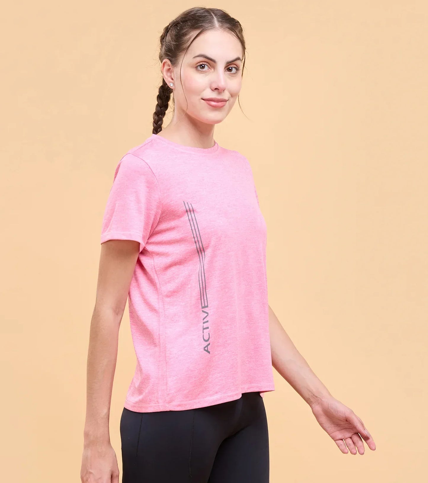 Enamor Active T-Shirt Activewear|A309