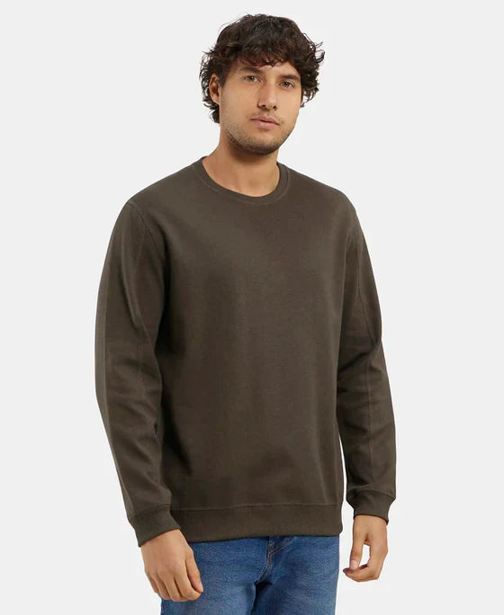 Jockey Men’s Athleisure Sweatshirt | Lightweight Pullover | Soft Stretch Fabric | AM48