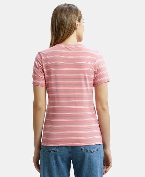 Jockey Women Printed T Shirt Athleisure|Aw22