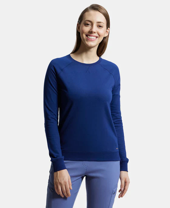 Jockey Women Sweatshirt Athleisure|Aw67