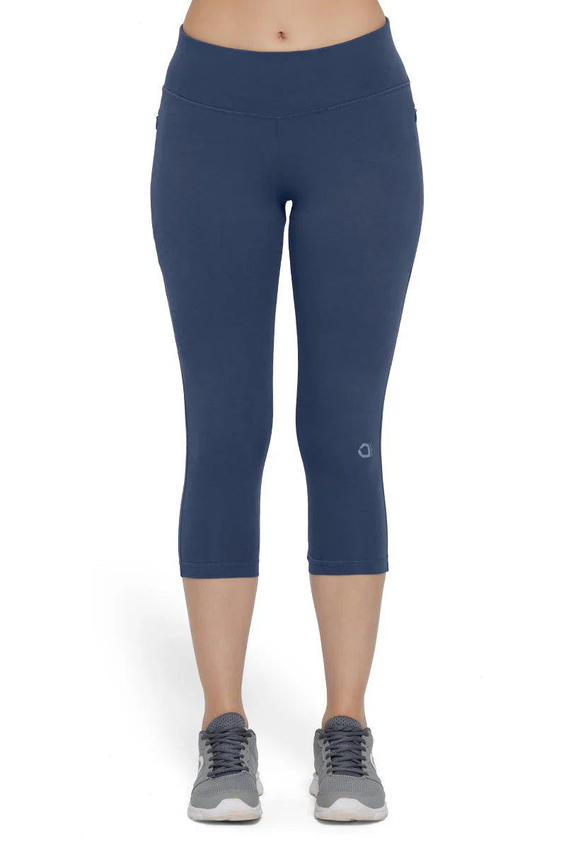 Amante Active Cotton Capri Activewear|Abt85701 Ocean