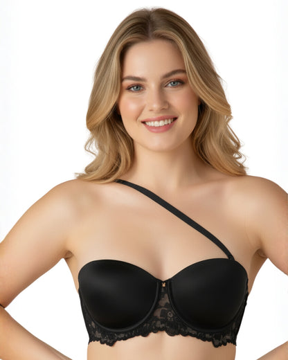 amante Femme Lace Multiway Bra | Padded Wired Balconette Backless Bra | BRA06301