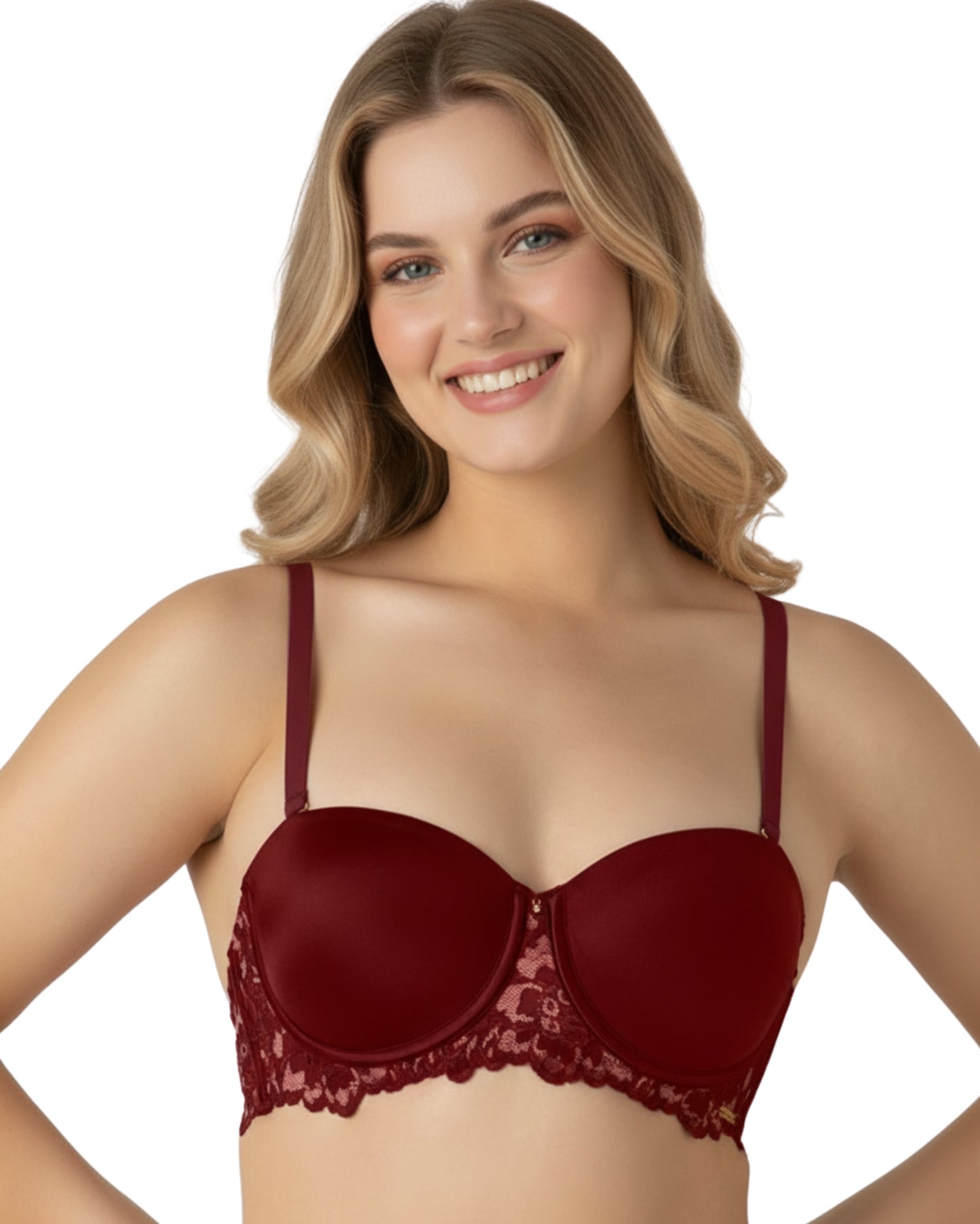 amante Femme Lace Multiway Bra | Padded Wired Balconette Backless Bra | BRA06301