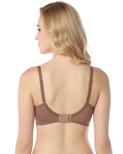 amante Luxe Support Bra | Non-Padded Wired Full Coverage Lace Bra | BRA101601