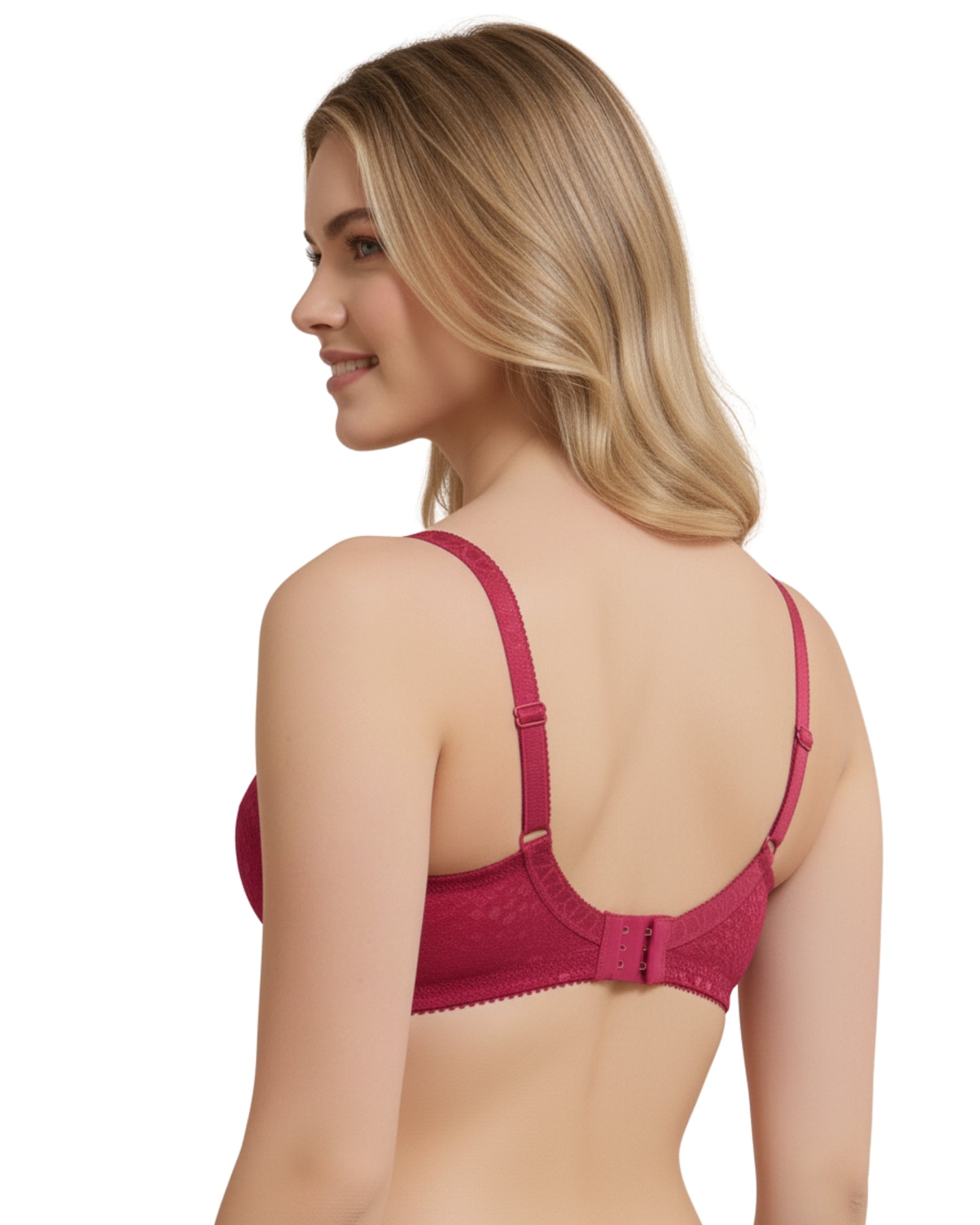 amante Allure Embrace Non-Padded Non-Wired Lace Bra | Dual Jacquard Lace Bra | BRA111301