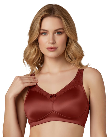 amante Elegant Support Bra | Non-Padded Non-Wired Full Coverage Everyday Bra | BRA78001