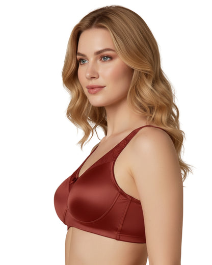 amante Elegant Support Bra | Non-Padded Non-Wired Full Coverage Everyday Bra | BRA78001