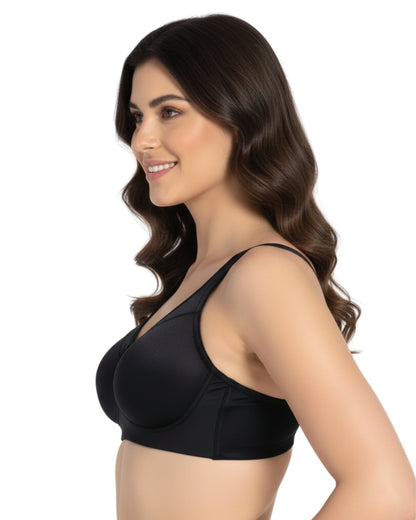 amante Elegant Support Bra | Non-Padded Non-Wired Full Coverage Everyday Bra | BRA78001