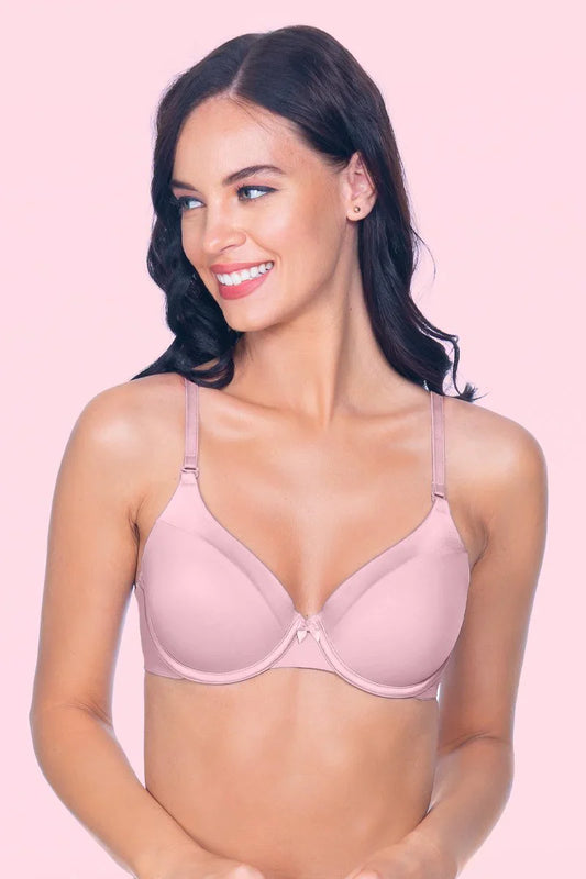 Amante Padded Wired Satin Edge T-Shirt Bra|Bra10115