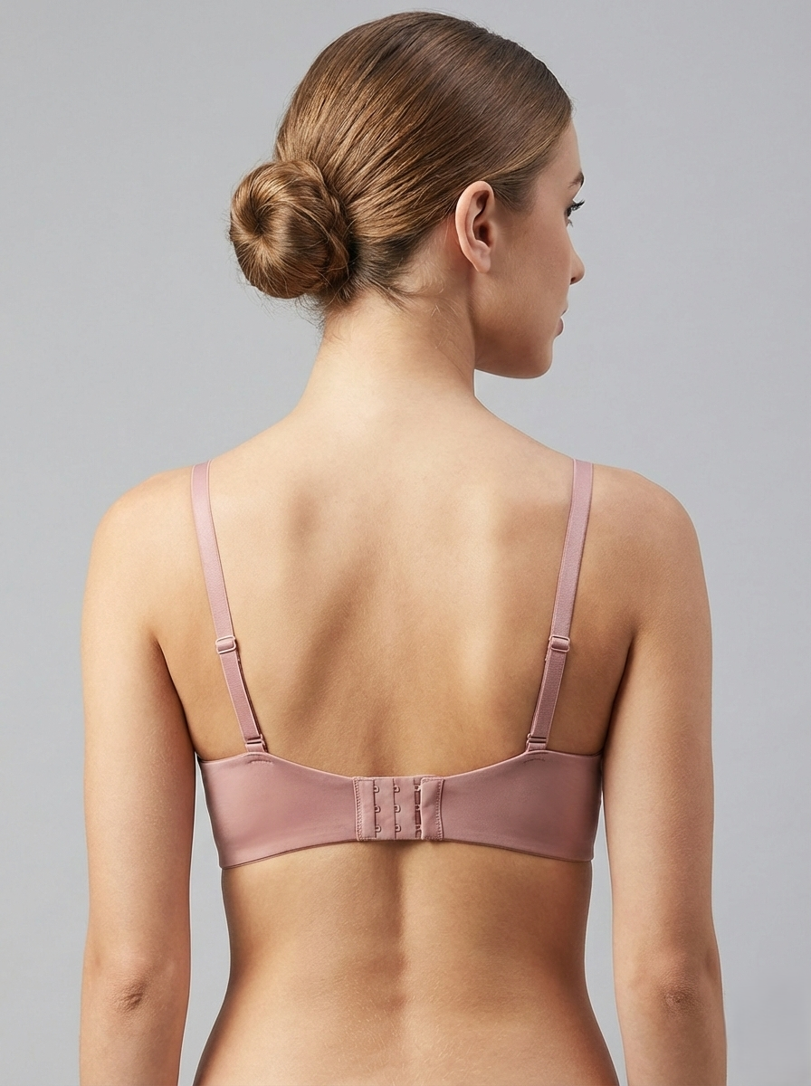 Triumph E004508 Padded Non-Wired Bra | Seamless Lace T-Shirt Bra | Everyday Comfort & Natural Lift