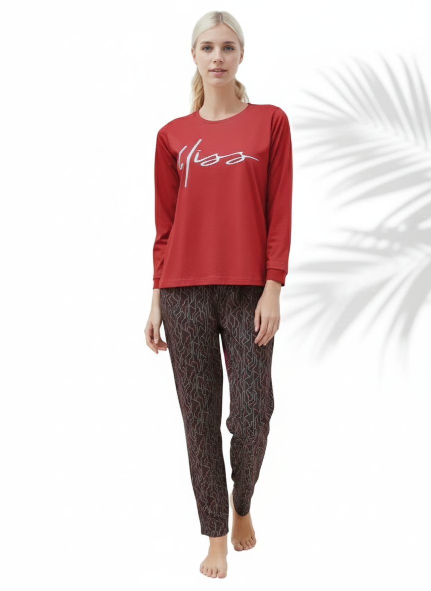 Vieviana Pj Set Full Sleeves Nightwear|Ev14110