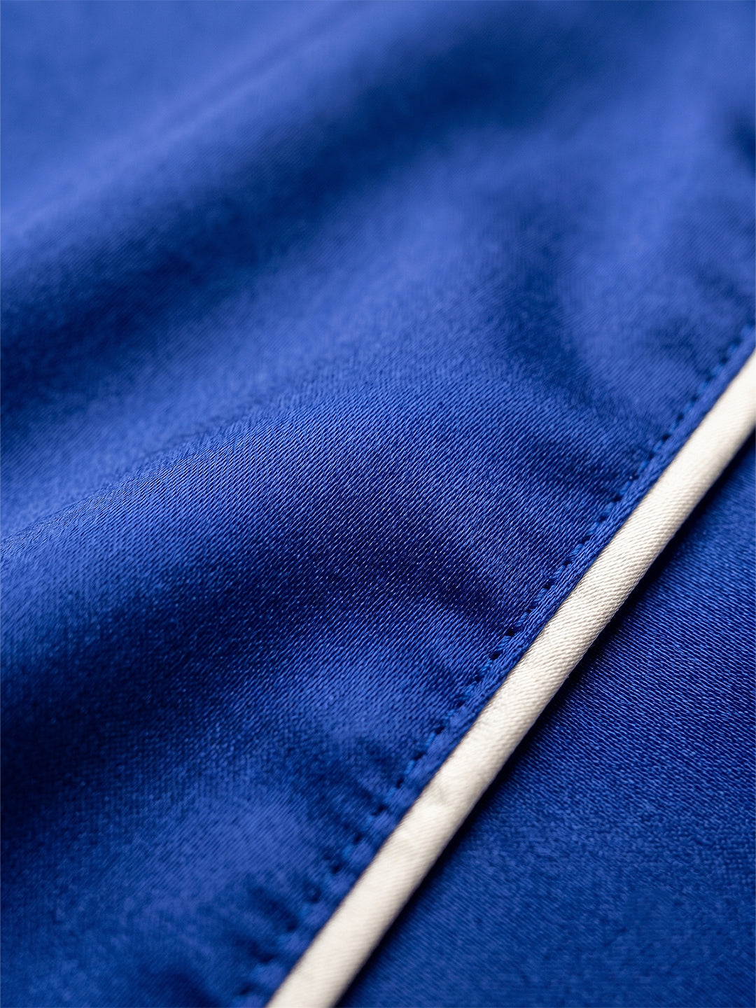 Fablush Women's Satin Nightsuit Bridal Nightwear | Luxe Satin | EV501 Blue
