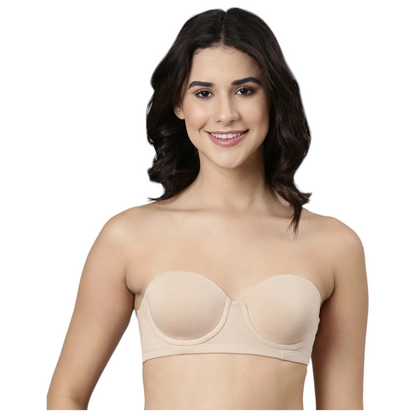 Enamor Multiway Cotton Strapless Bra|A078