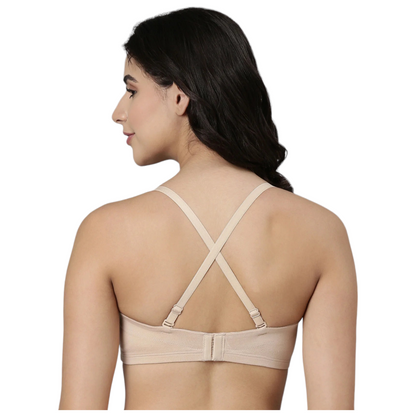 Enamor Multiway Cotton Strapless Bra|A078
