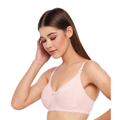 Enamor Non Padded Non Wired Cotton Minimizer Bra|A055