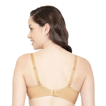 Enamor Non Padded Non Wired Cotton Minimizer Bra|A055