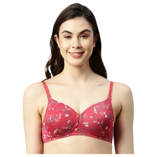 Enamor Padded Non Wired T-Shirt Bra|F165