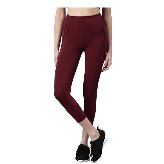 Enamor High Waist Dryfit Solid Active Legging Activewear|A603