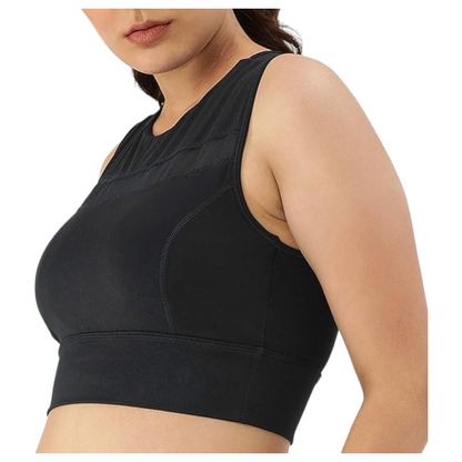 Enamor Gym Workout Crewneck Racerback Sports Bra Top|E121