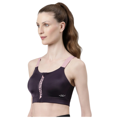 Enamor High Impact Front Open Sports Bra|Sb29