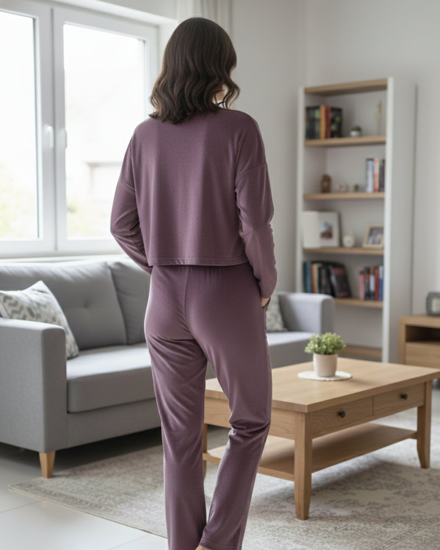 Vieviana Women’s Winter PJ Set | Full Sleeves Cozy Nightwear | Warm Soft Fabric | EV5005