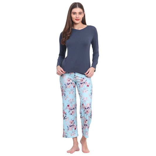 Vieviana Pj Set Full Sleeves Nightwear|Ev14108