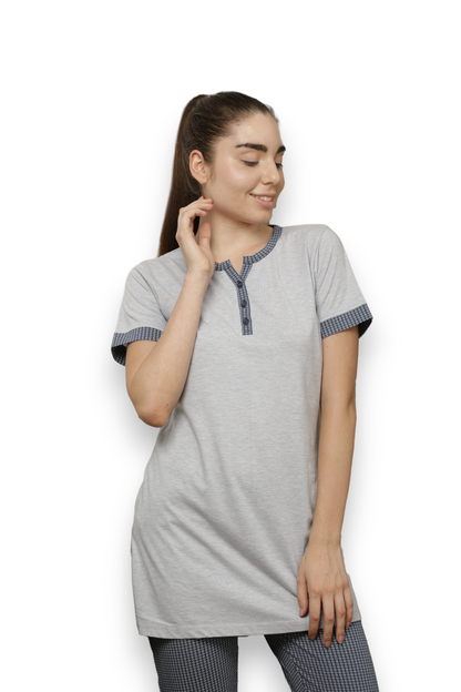 Vieviana Kurti Nightsuit Nightwear|Ev15001