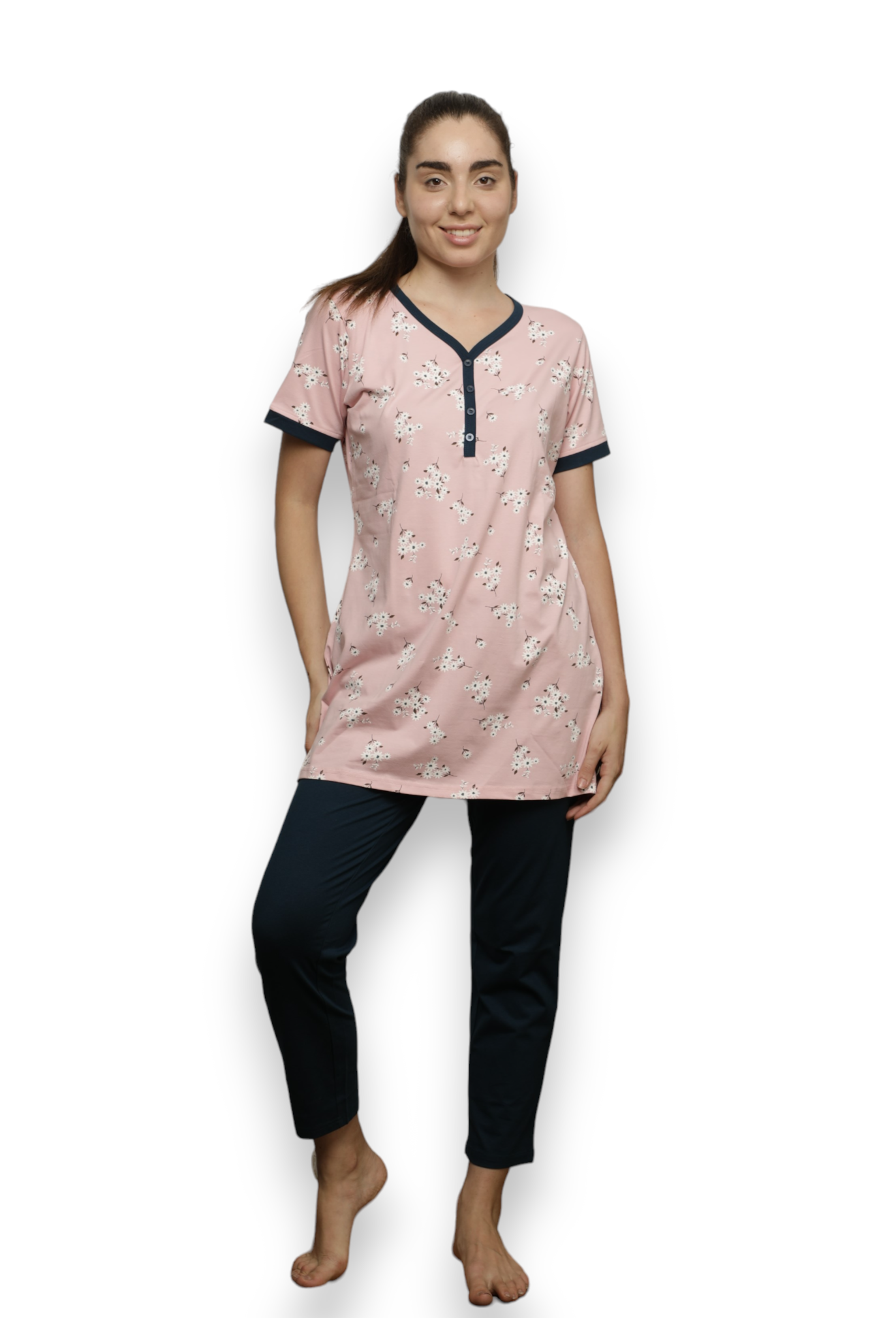 Vieviana Kurti Nightsuit Nightwear|Ev15002