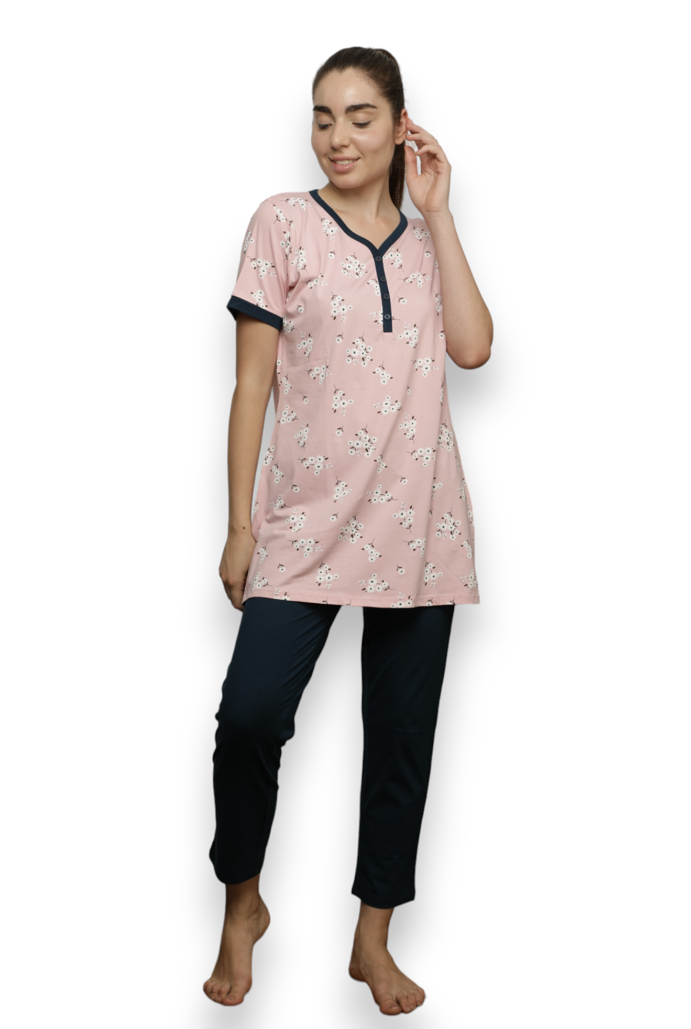 Vieviana Kurti Nightsuit Nightwear|Ev15002