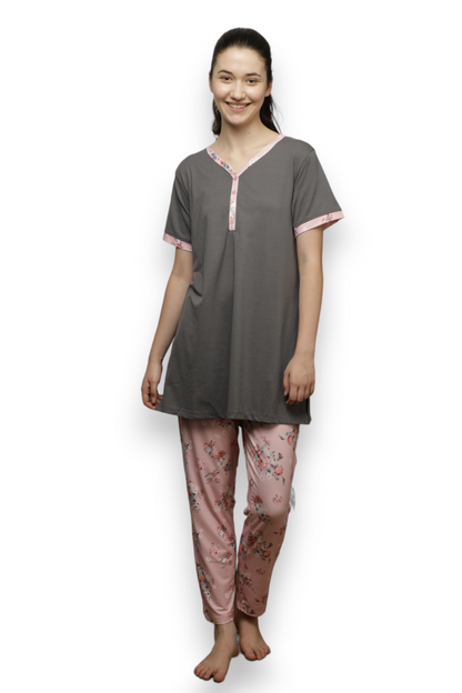 Vieviana Kurti Nightsuit Nightwear|Ev15004