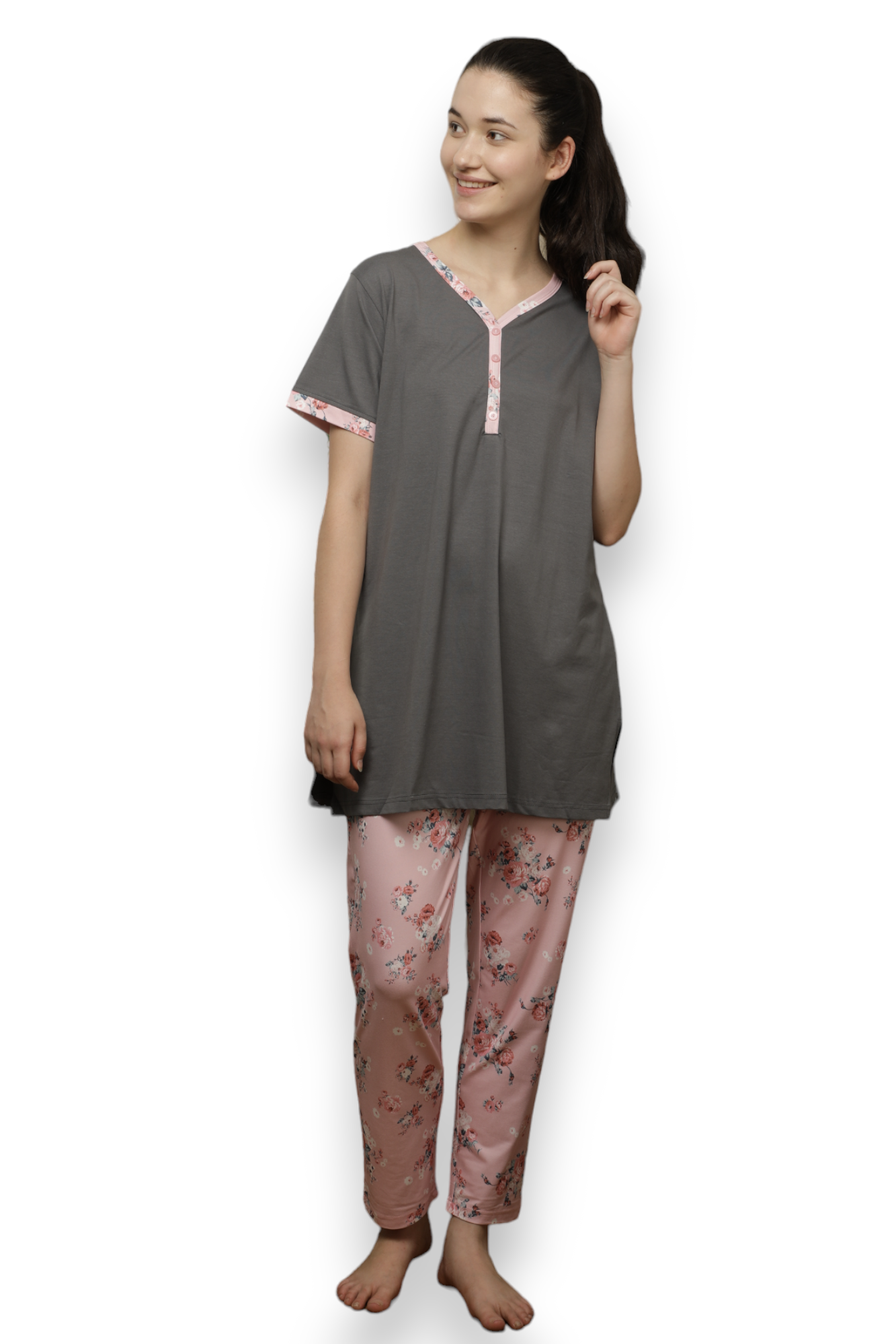 Vieviana Kurti Nightsuit Nightwear|Ev15004