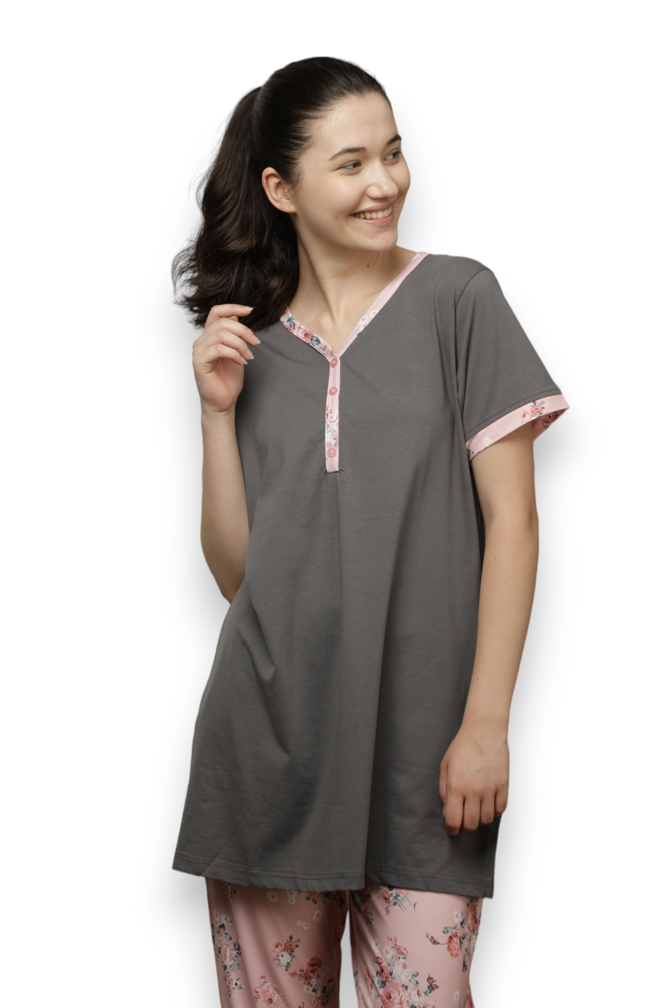 Vieviana Kurti Nightsuit Nightwear|Ev15004