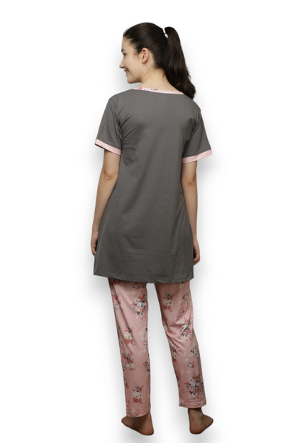 Vieviana Kurti Nightsuit Nightwear|Ev15004