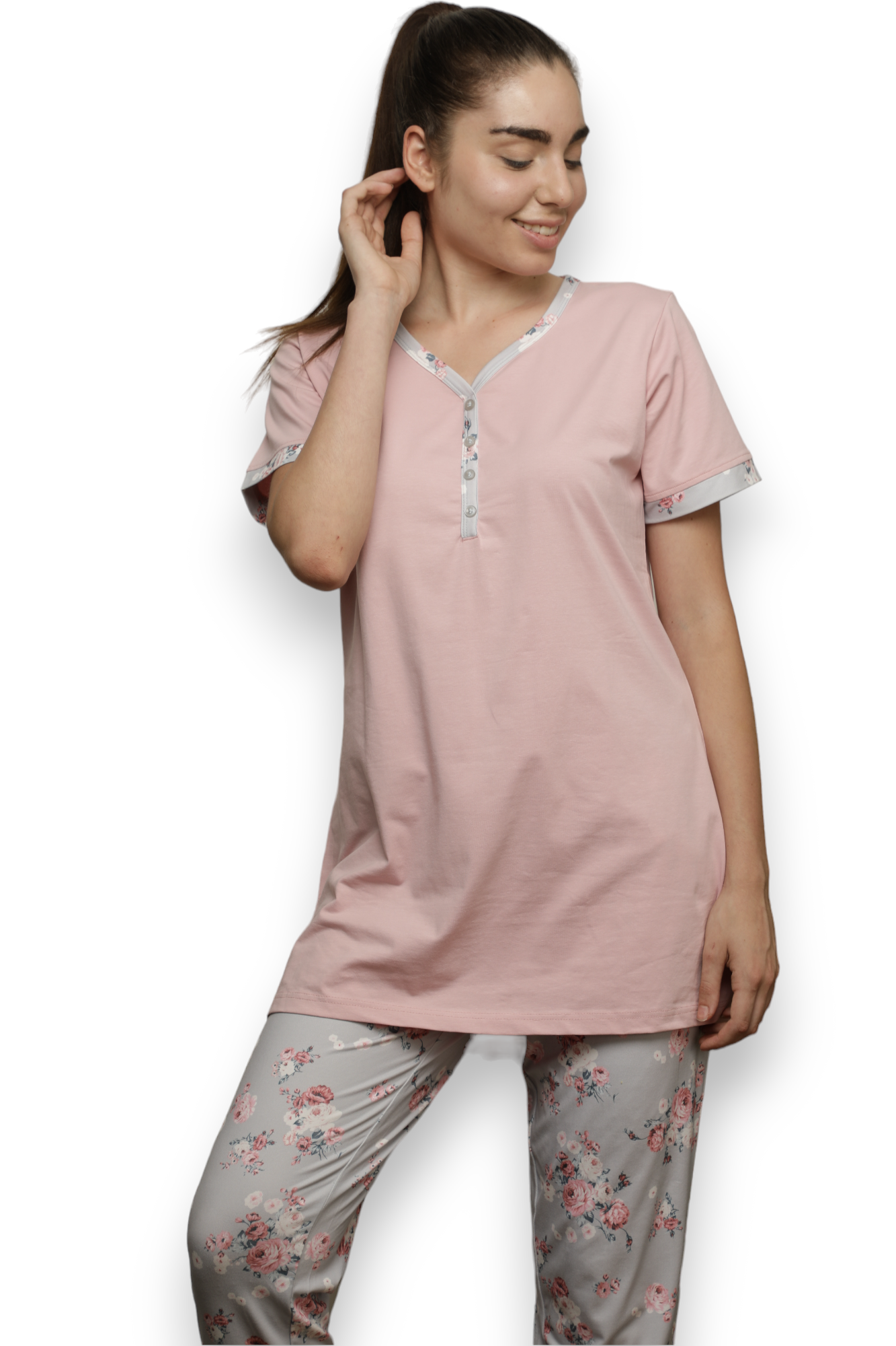 Vieviana Kurti Nightsuit Nightwear|Ev15004