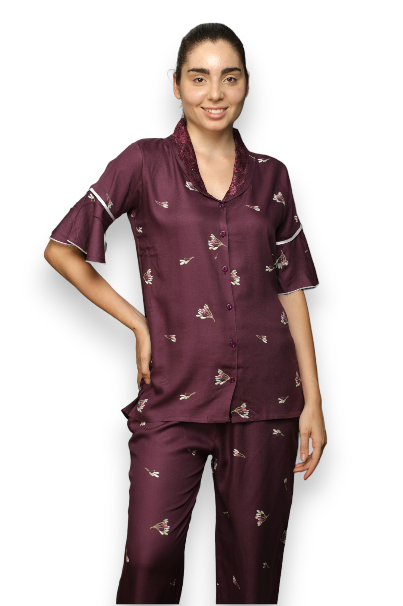 Vieviana Front Open Nightwear|Ev17013