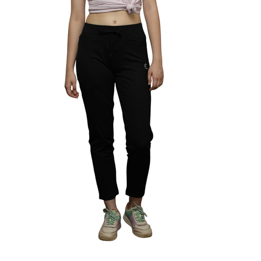 Vieviana Women Black Track Pants