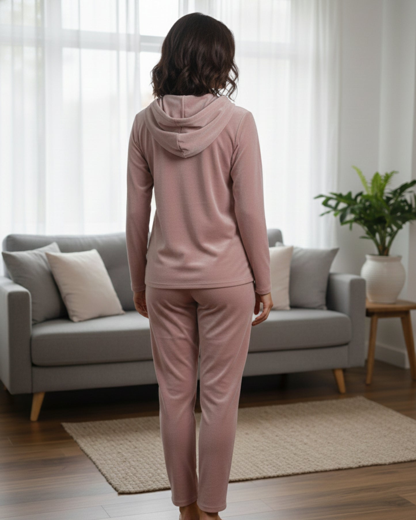 Vieviana Women’s Winter Tracksuit Nightwear | Cozy Warm Nightwear Set | Soft Winter Fabric | EV5002