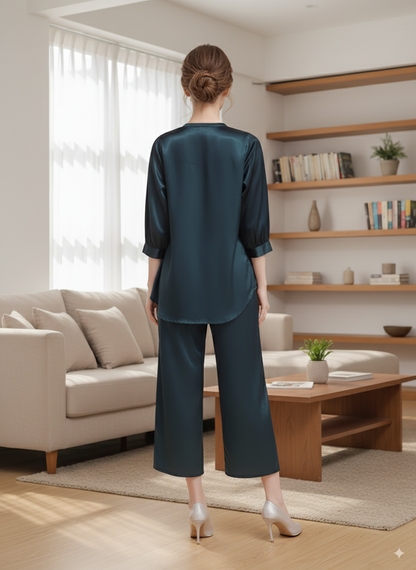 Vieviana Kurti Nightsuit Full Sleeves Nightwear | Ev516