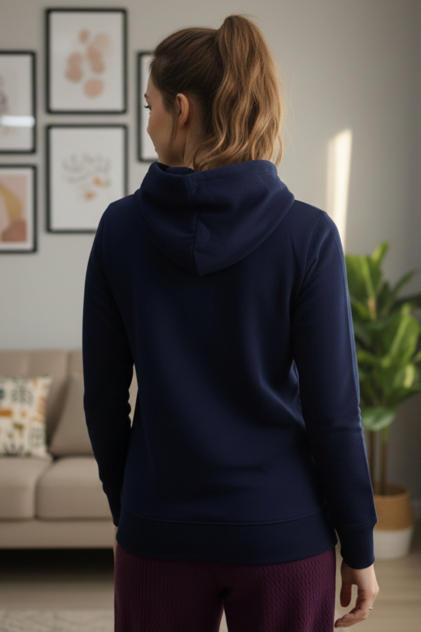 Vieviana Women’s Athleisure Hoodie | Cozy Winter Sweatshirt | Cotton Rich Comfort Wear | EV612