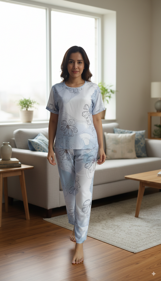 Fablush Women’s PJ Set Nightwear | 100% Rayon | Fb14012