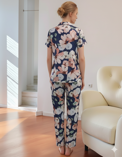 Fablush Women's Front Open Nightsuit | Fb17017