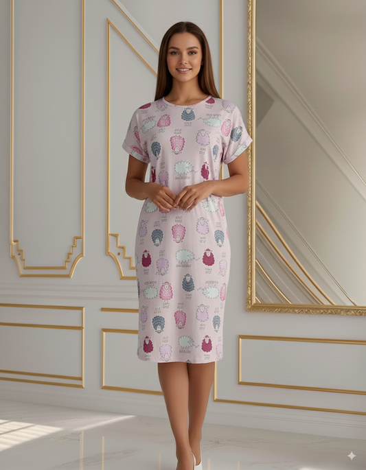 Fablush Women's Short Nighty Nightwear | Fb19002