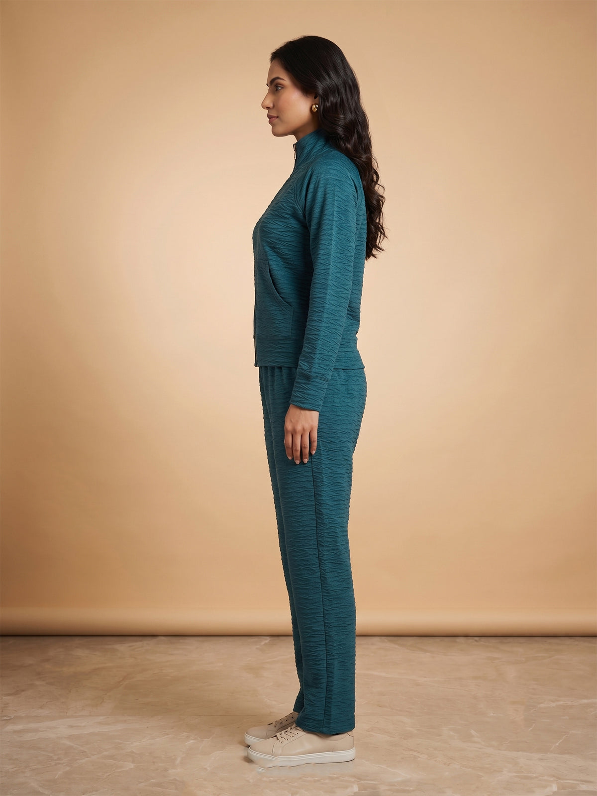 Fablush Women's Tracksuit Nightwear Set | Fb30002 Green