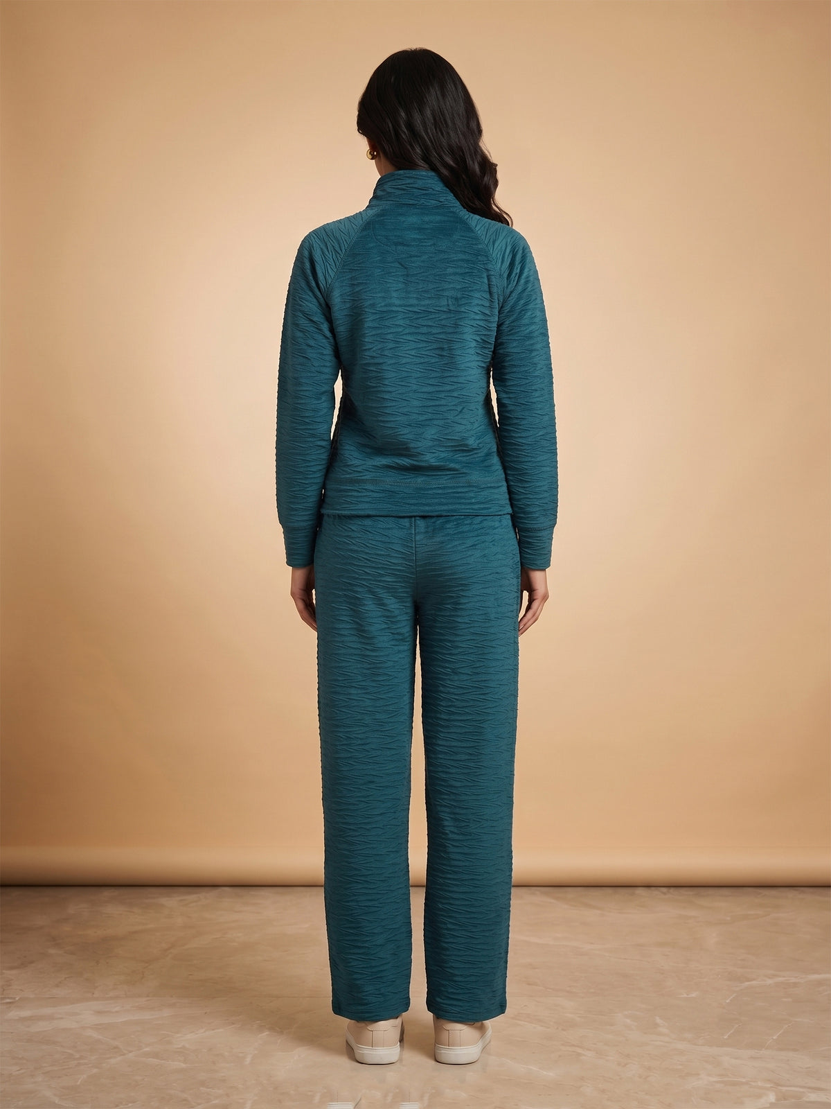 Fablush Women's Tracksuit Nightwear Set | Fb30002 Green