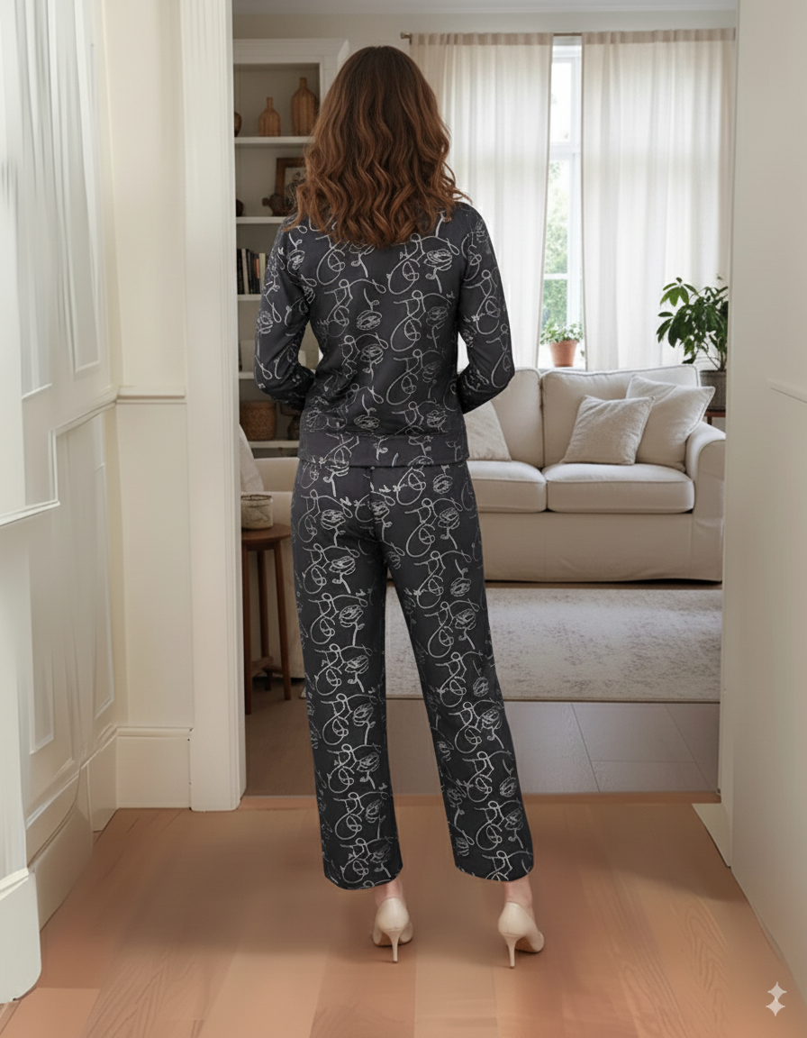 Fablush Women's Tracksuit Nightwear Set | Fb30003